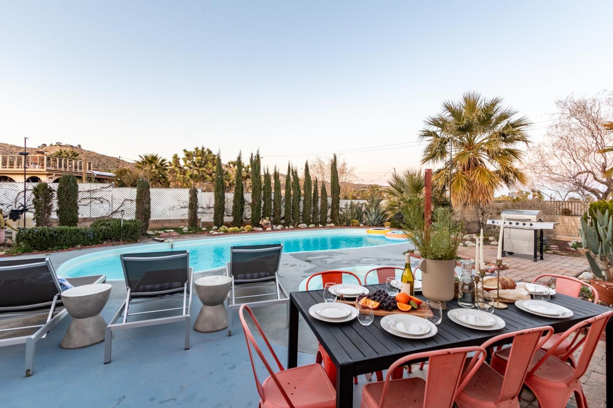 Archie By Avantstay Desert Retreat W Courtyard Edge Of Joshua Tree Yucca Valley Bagian luar foto