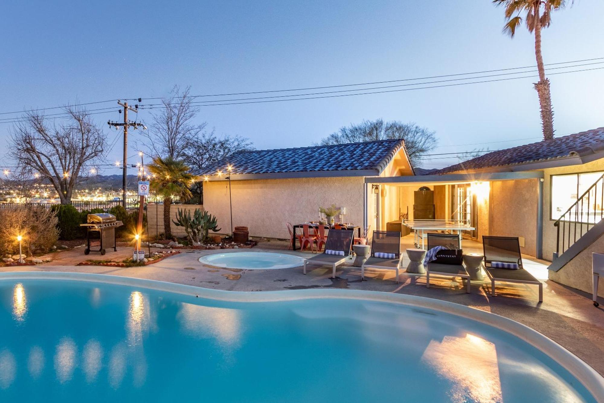 Archie By Avantstay Desert Retreat W Courtyard Edge Of Joshua Tree Yucca Valley Bagian luar foto